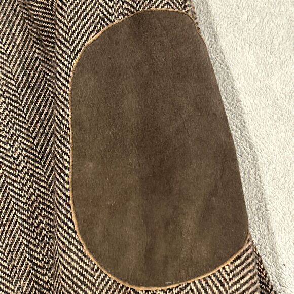 80s Levis Western Wear Blazer Jacket Men Medium Chest 22 Business PeaCoat Office - Picture 11 of 14